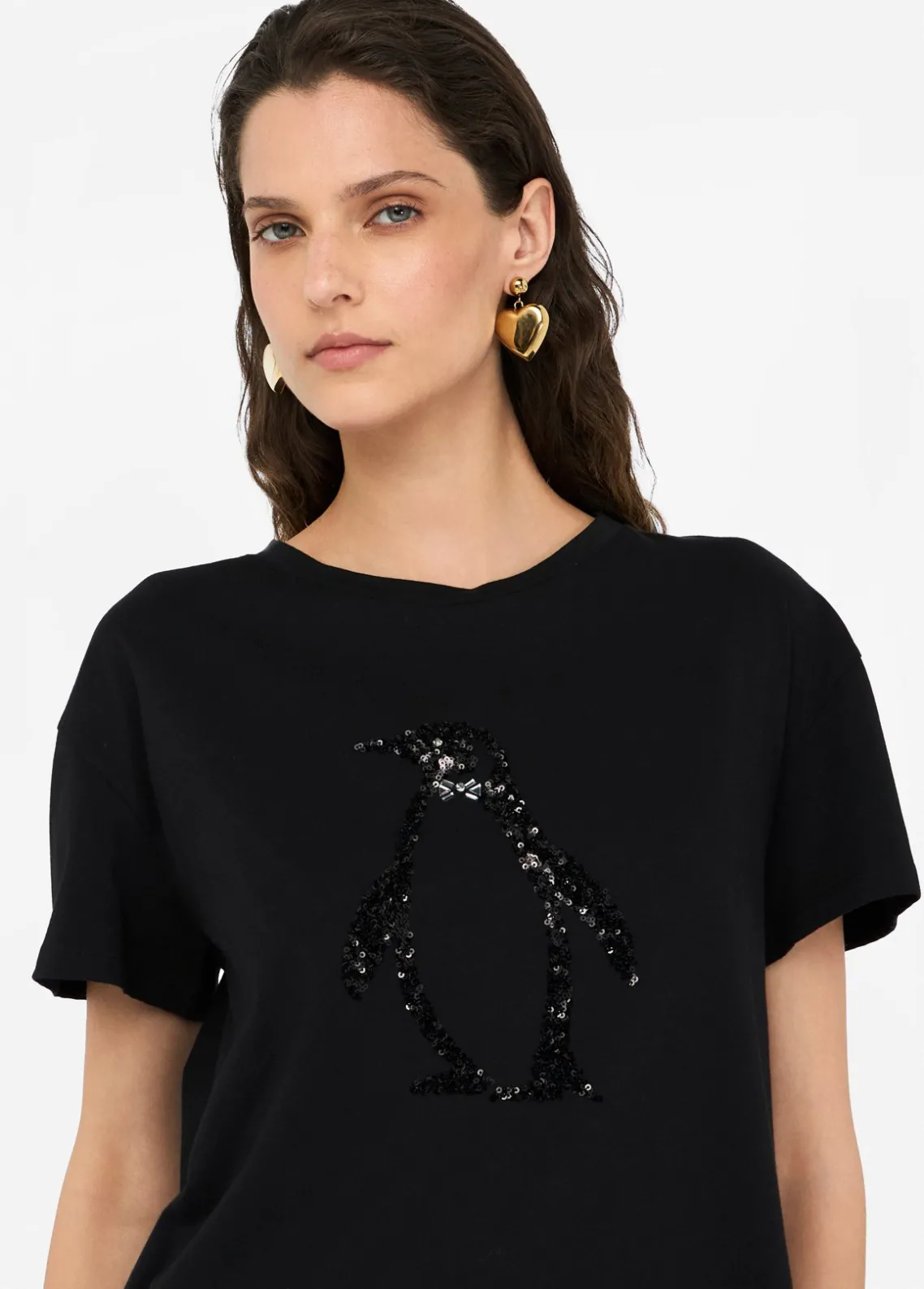 Liu Jo Camiseta con strass-Mujer Camisetas Y Tops