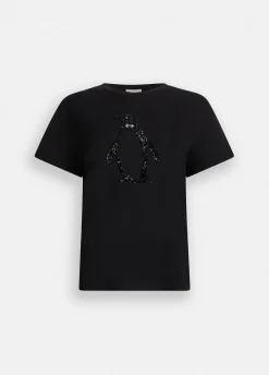 Liu Jo Camiseta con strass-Mujer Camisetas Y Tops