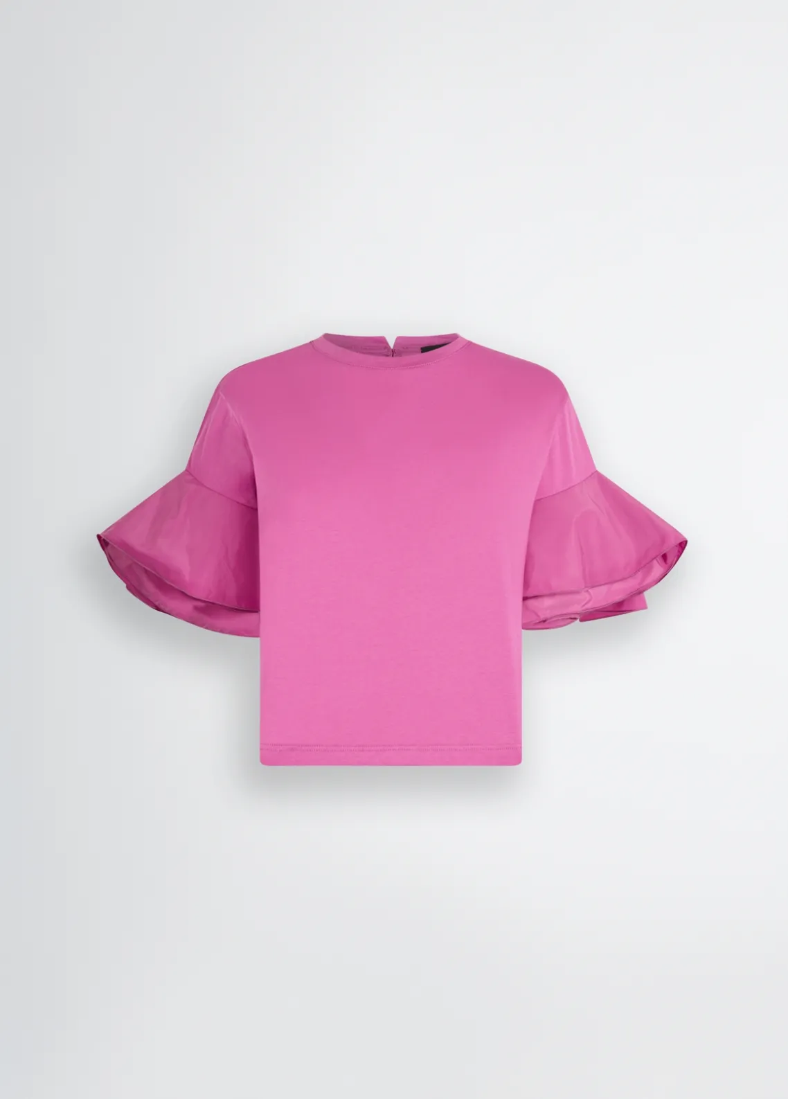 Liu Jo Camiseta con volantes-Mujer Camisetas Y Tops