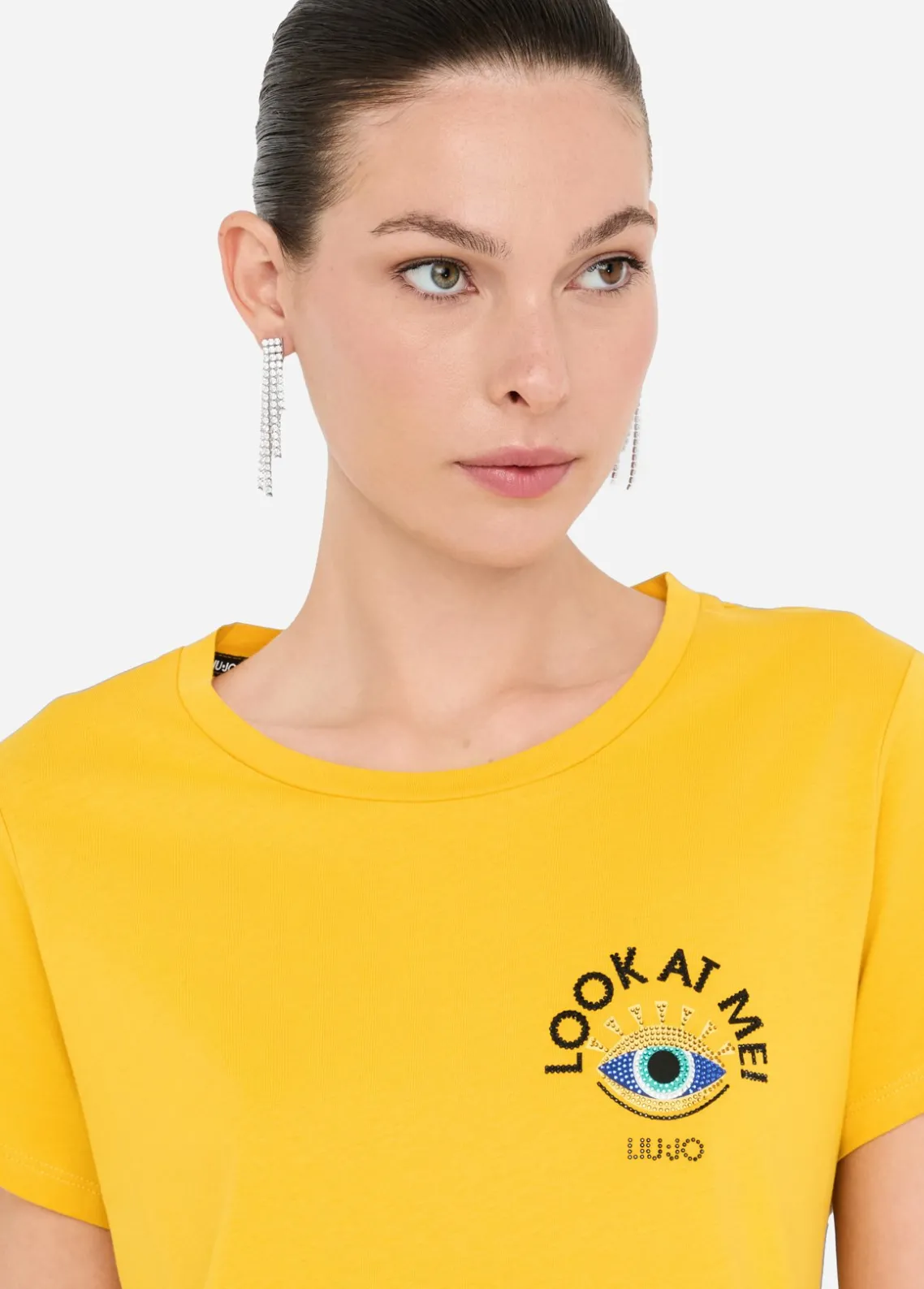 Liu Jo Camiseta de algodón-Mujer Camisetas Y Tops