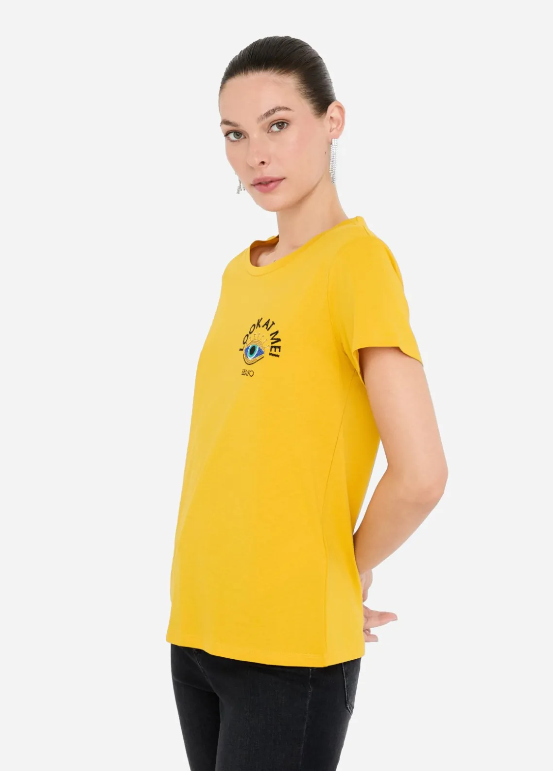 Liu Jo Camiseta de algodón-Mujer Camisetas Y Tops