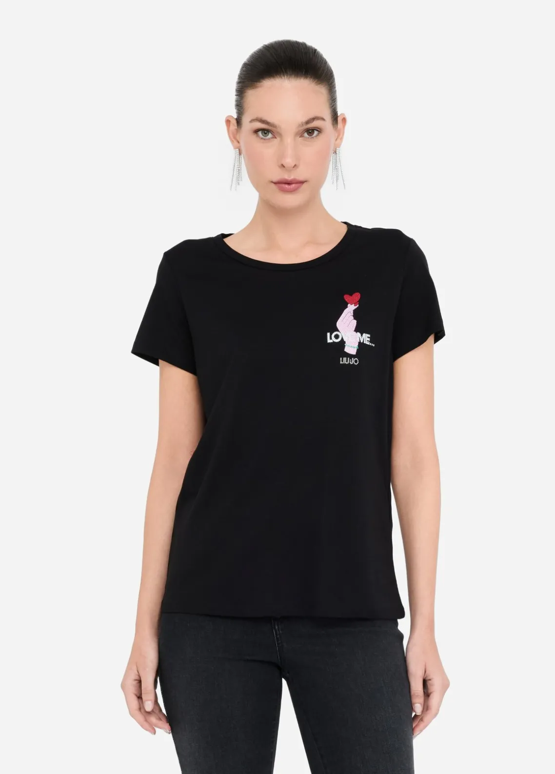 Liu Jo Camiseta de algodón-Mujer Camisetas Y Tops