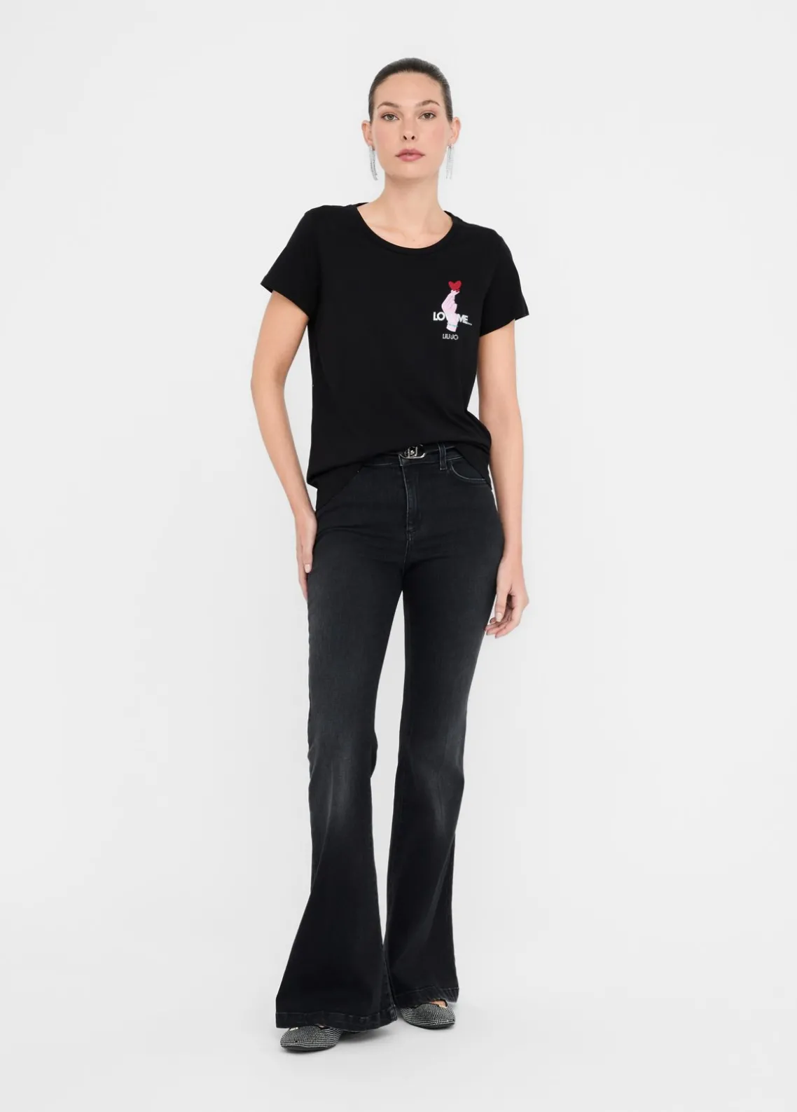 Liu Jo Camiseta de algodón-Mujer Camisetas Y Tops