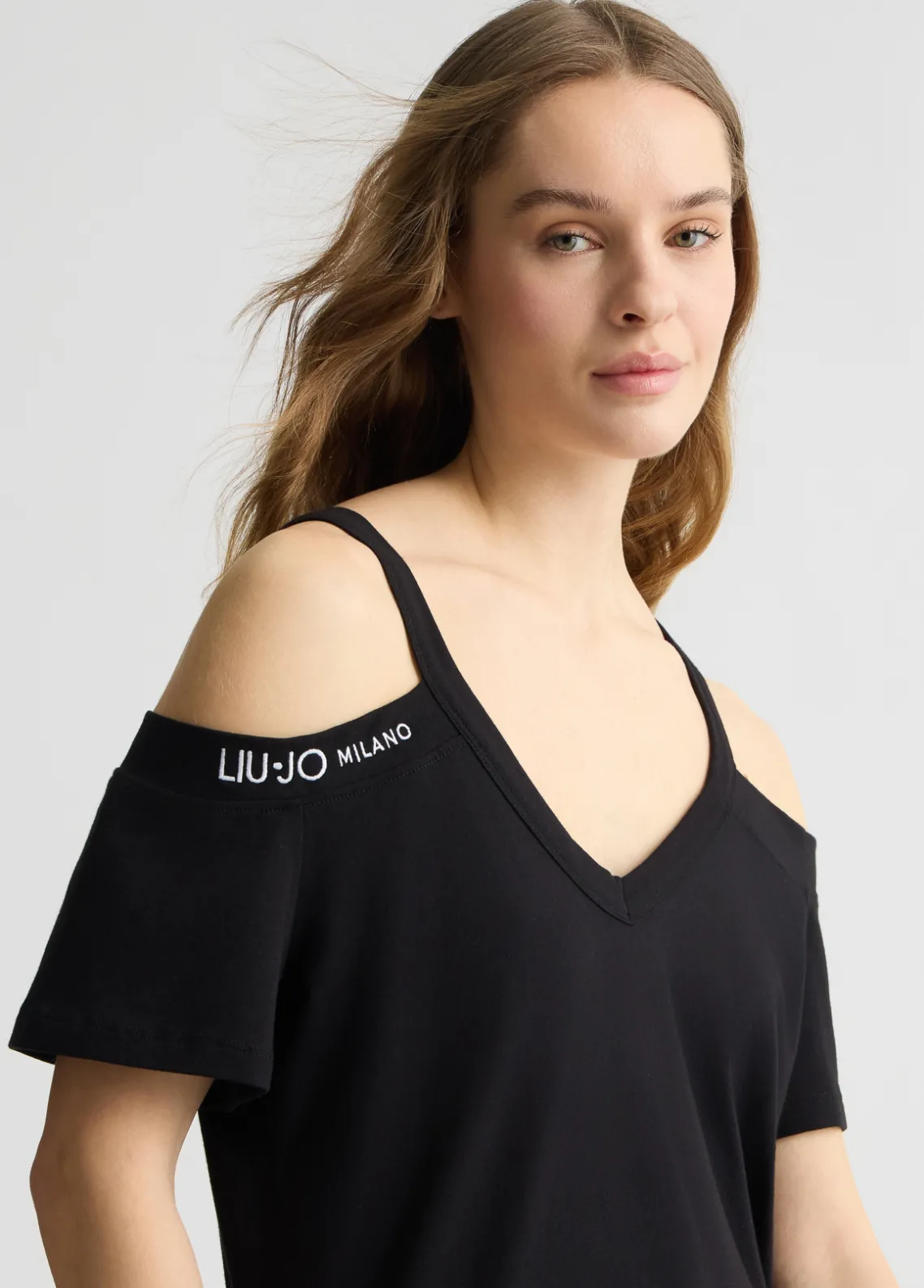 Liu Jo Camiseta de algodón-Mujer Ropa Deportiva|Camisetas Y Tops