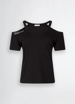 Liu Jo Camiseta de algodón-Mujer Ropa Deportiva|Camisetas Y Tops