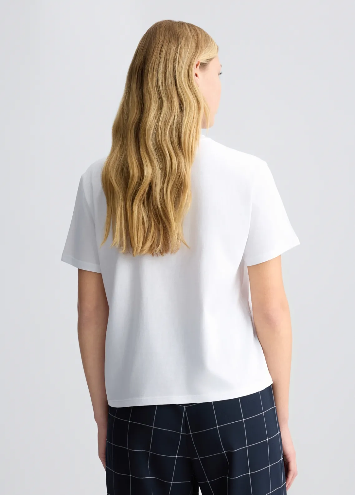 Liu Jo Camiseta de algodón con bordado y strass-Mujer Camisetas Y Tops