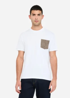 Liu Jo Camiseta de algodón con bolsillo-Hombre Polos Y Camisetas