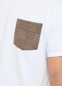 Liu Jo Camiseta de algodón con bolsillo-Hombre Polos Y Camisetas