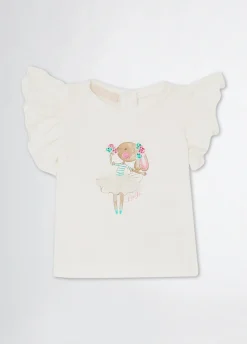 Liu Jo Camiseta de algodón con estampado- Camisetas