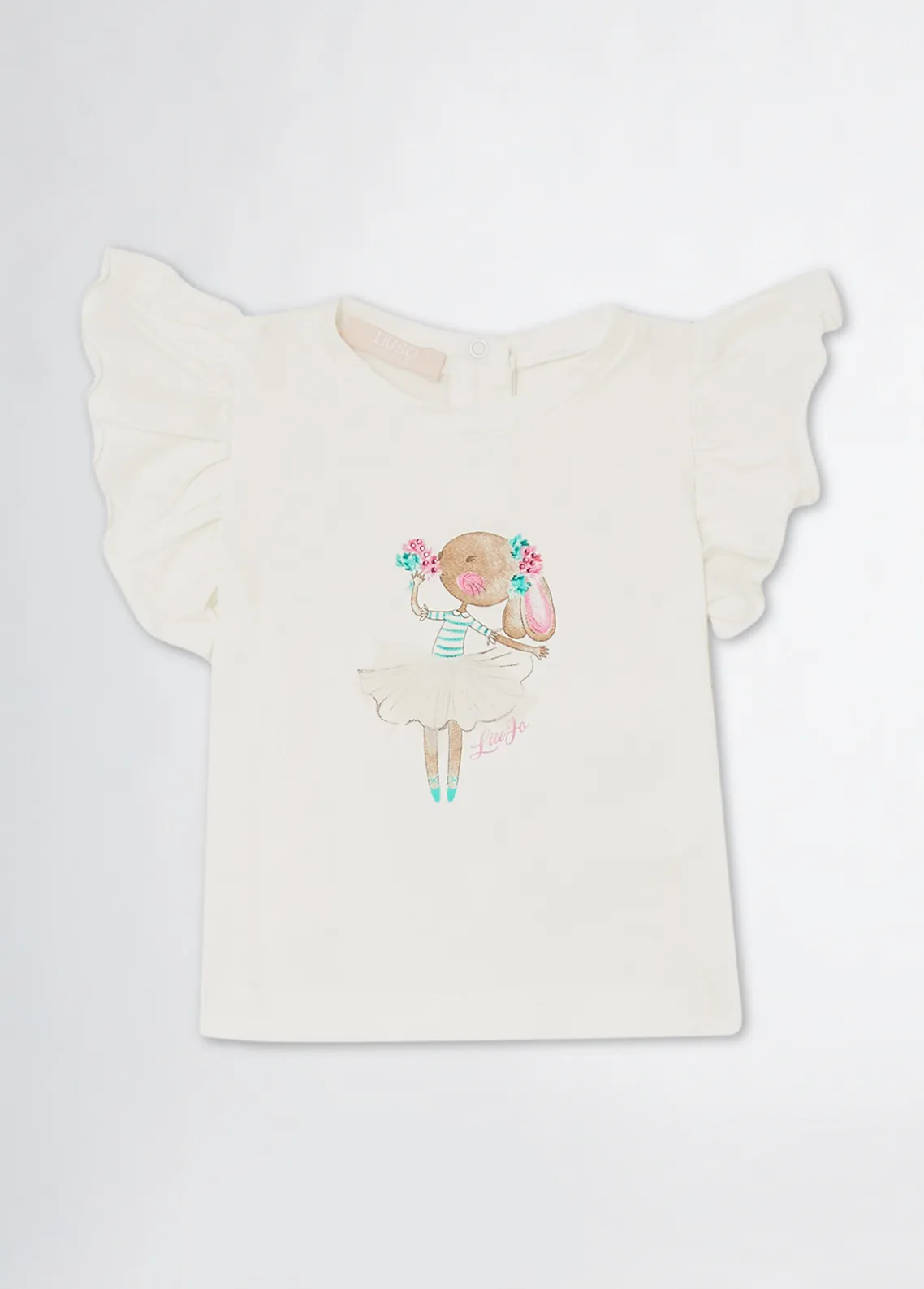 Liu Jo Camiseta de algodón con estampado- Camisetas