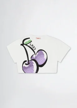 Liu Jo Camiseta de algodón con estampado- Camisetas