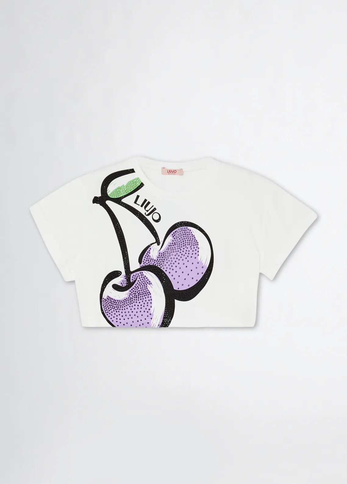 Liu Jo Camiseta de algodón con estampado- Camisetas