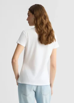 Liu Jo Camiseta de algodón con estampado-Mujer Camisetas Y Tops