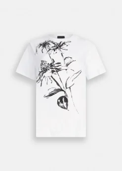 Liu Jo Camiseta de algodón con estampado-Mujer Camisetas Y Tops
