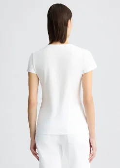 Liu Jo Camiseta de algodón con estampado-Mujer Camisetas Y Tops