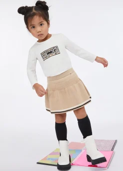 Liu Jo Camiseta de algodón con logotipo- Camisetas