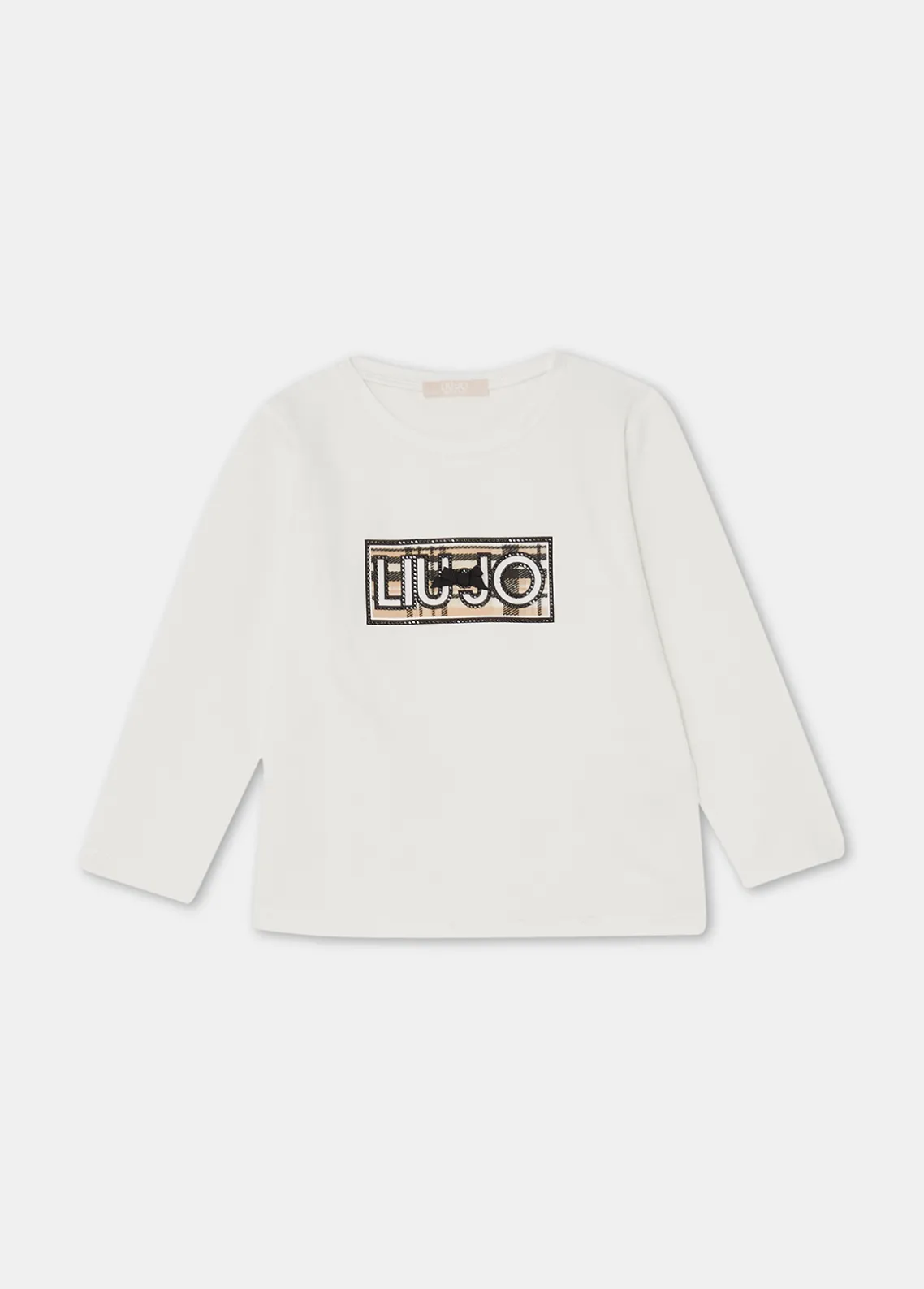 Liu Jo Camiseta de algodón con logotipo- Camisetas