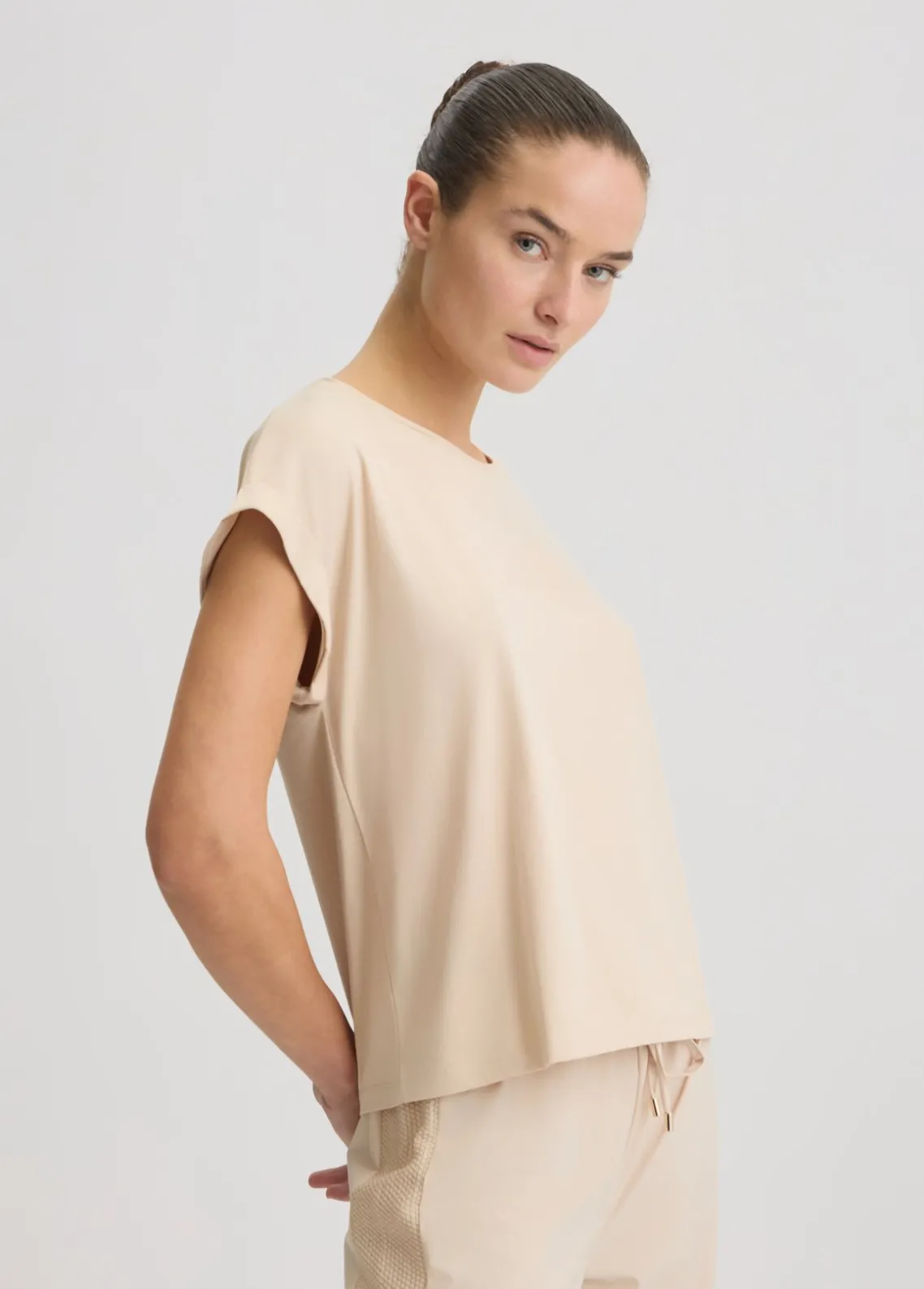 Liu Jo Camiseta de algodón con logotipo-Mujer Ropa Deportiva|Camisetas Y Tops