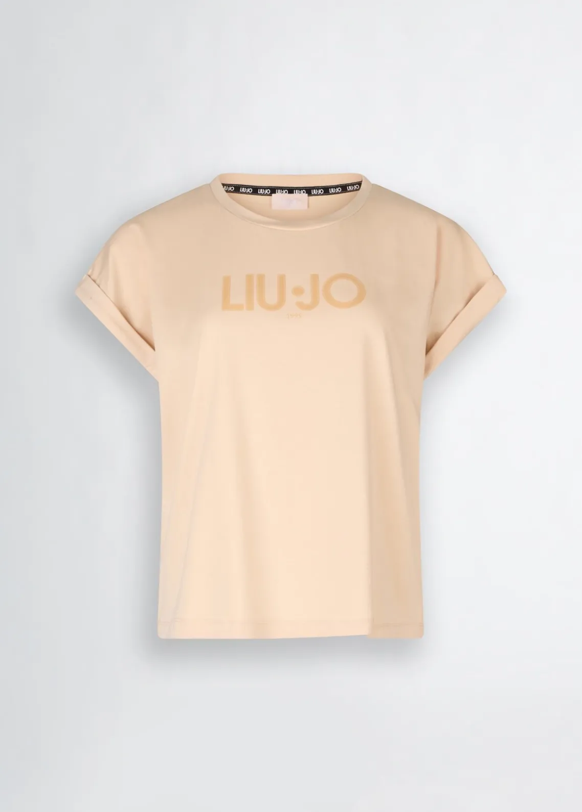 Liu Jo Camiseta de algodón con logotipo-Mujer Ropa Deportiva|Camisetas Y Tops
