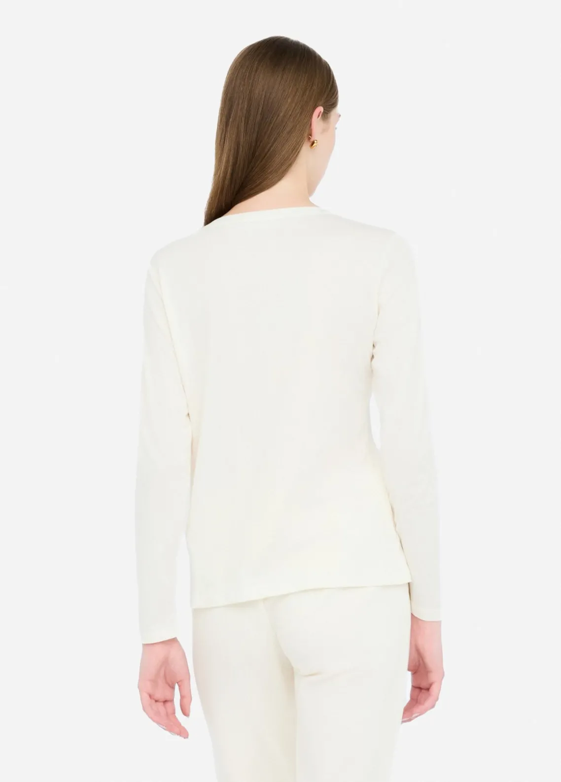 Liu Jo Camiseta de algodón con logotipo-Mujer Ropa Deportiva
