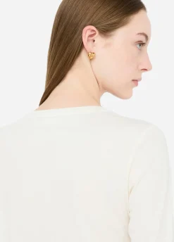 Liu Jo Camiseta de algodón con logotipo-Mujer Ropa Deportiva