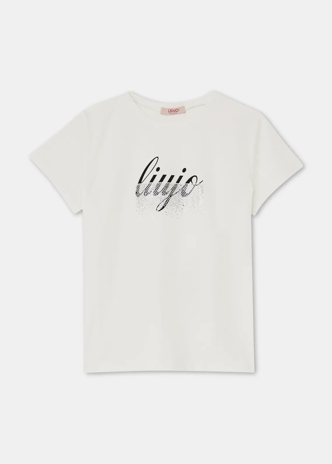 Liu Jo Camiseta de algodón con logotipo- Camisetas