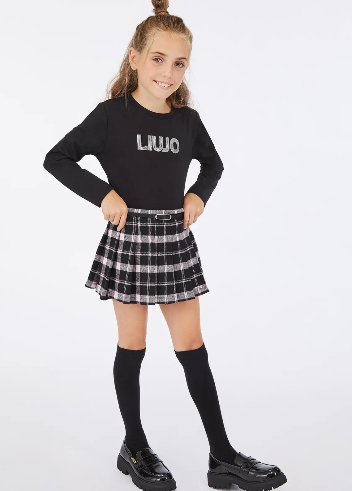 Liu Jo Camiseta de algodón con logotipo- Camisetas