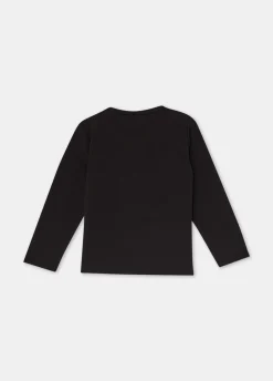 Liu Jo Camiseta de algodón con logotipo y strass- Camisetas