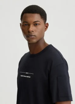 Liu Jo Camiseta de corte recto-Hombre Polos Y Camisetas