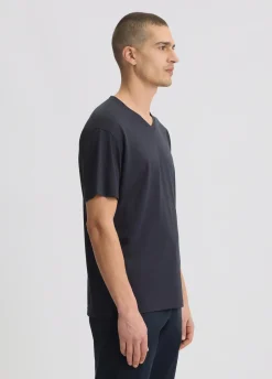Liu Jo Camiseta de cuello en V-Hombre Polos Y Camisetas