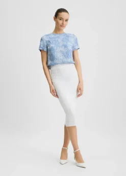 Liu Jo Camiseta de fiesta de jacquard-Mujer Camisas Y Blusas|Ceremonia