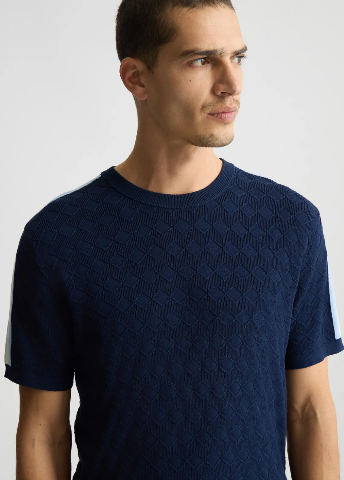Liu Jo Camiseta de jacquard-Hombre Jerséis Y Sudaderas