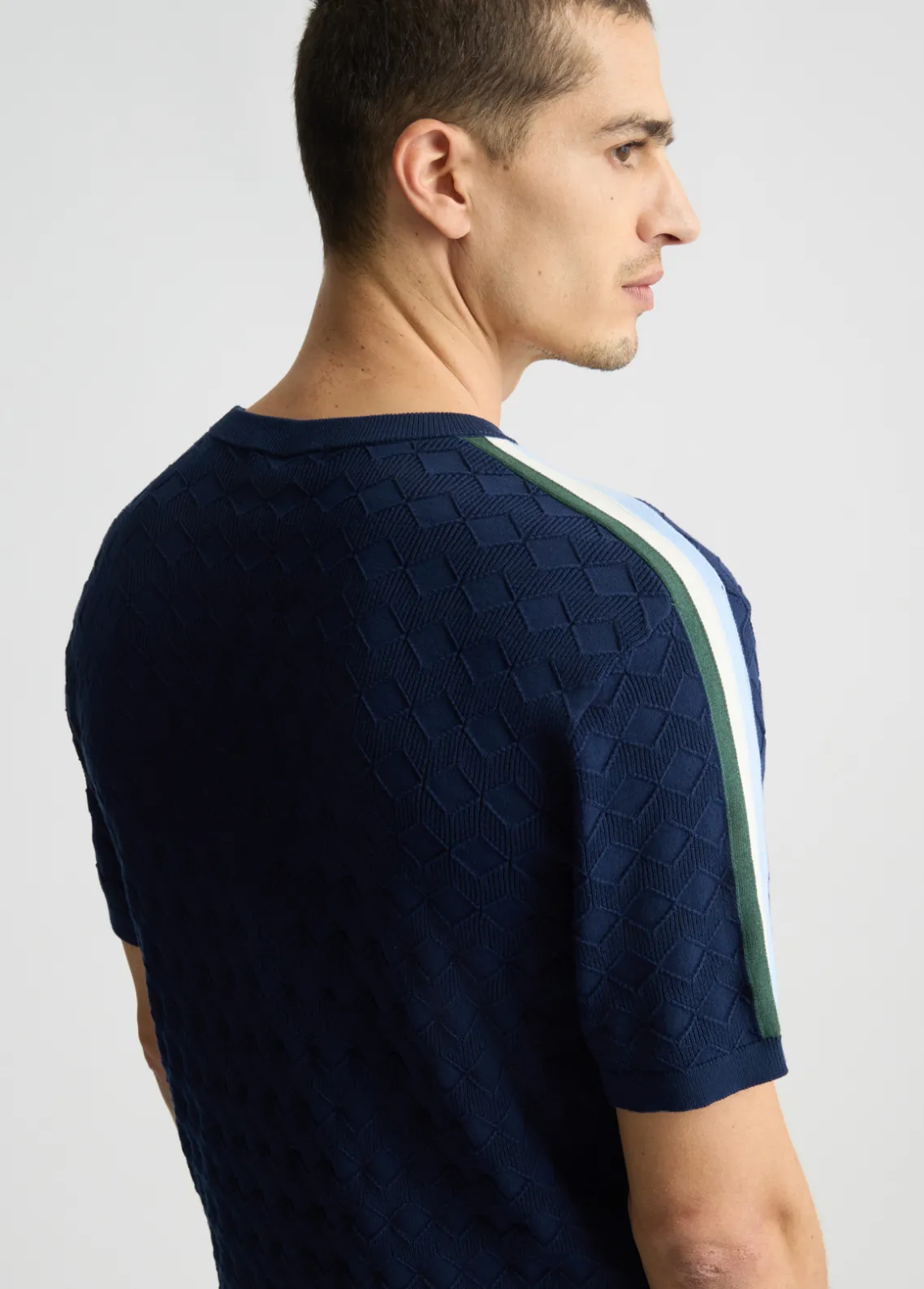 Liu Jo Camiseta de jacquard-Hombre Jerséis Y Sudaderas