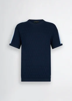 Liu Jo Camiseta de jacquard-Hombre Jerséis Y Sudaderas