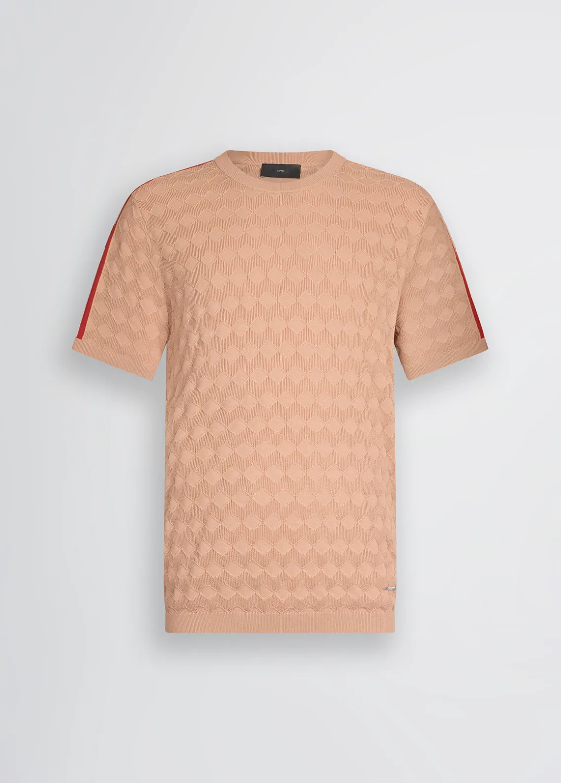 Liu Jo Camiseta de jacquard color melocotón-Hombre Jerséis Y Sudaderas