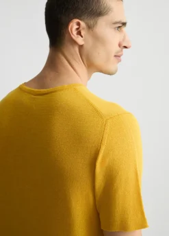 Liu Jo Camiseta de lino y algodón-Hombre Jerséis Y Sudaderas