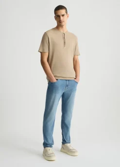Liu Jo Camiseta de lino y algodón-Hombre Jerséis Y Sudaderas