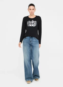 Liu Jo Camiseta de manga larga-Mujer Camisetas Y Tops