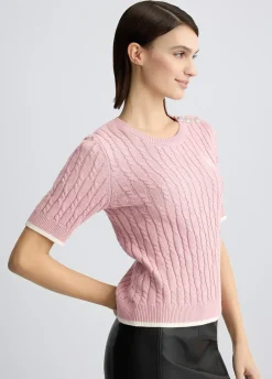 Liu Jo Camiseta de punto-Mujer Cárdigans Y Jerséis