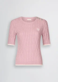 Liu Jo Camiseta de punto-Mujer Cárdigans Y Jerséis