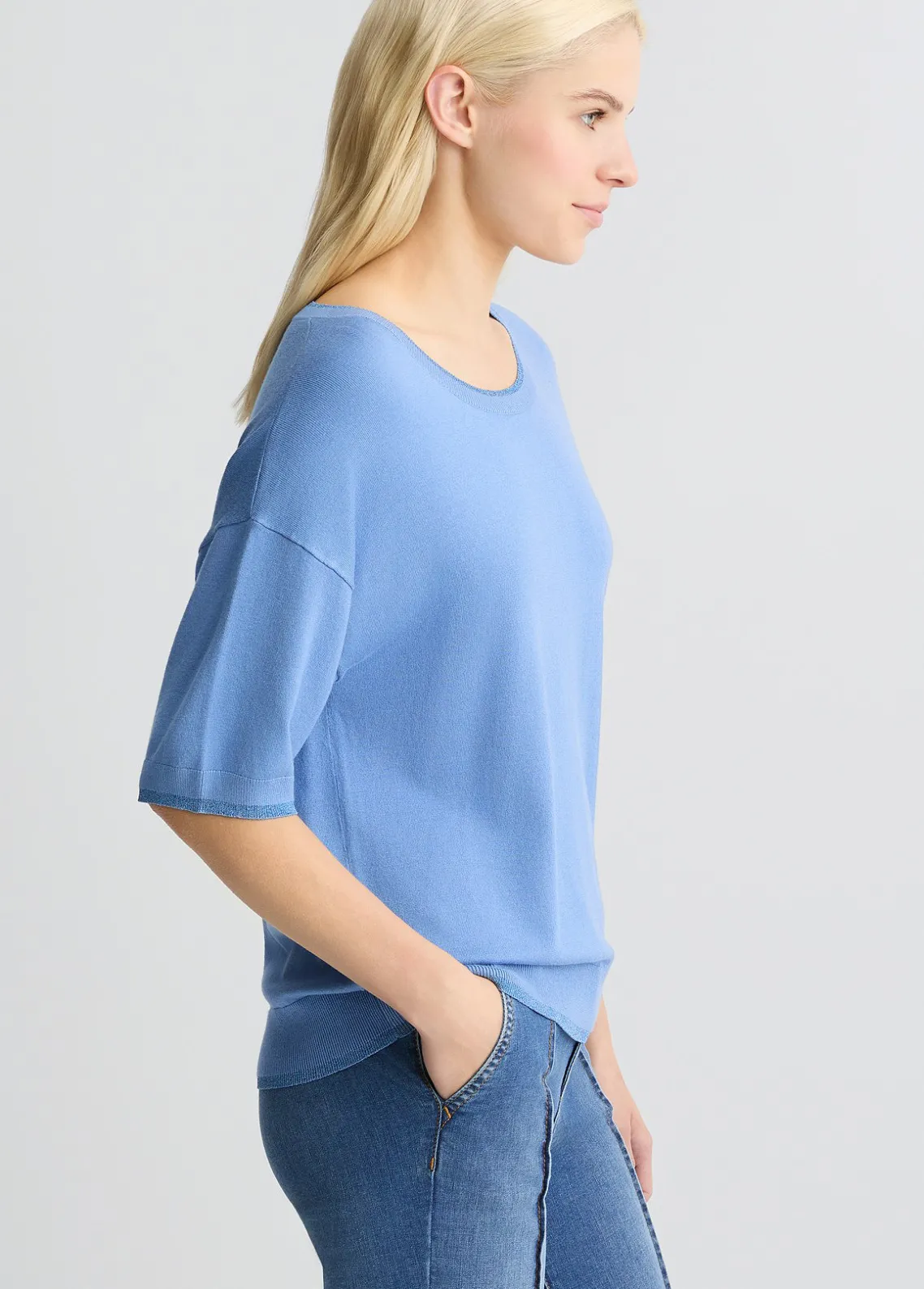 Liu Jo Camiseta de punto-Mujer Cárdigans Y Jerséis