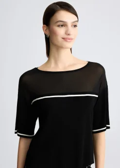 Liu Jo Camiseta de punto-Mujer Ropa Deportiva|Cárdigans Y Jerséis