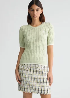 Liu Jo Camiseta de punto-Mujer Cárdigans Y Jerséis