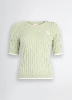 Liu Jo Camiseta de punto-Mujer Cárdigans Y Jerséis