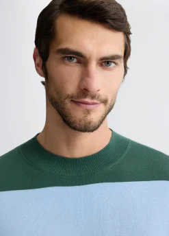 Liu Jo Camiseta de punto a rayas-Hombre Jerséis Y Sudaderas