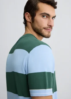 Liu Jo Camiseta de punto a rayas-Hombre Jerséis Y Sudaderas