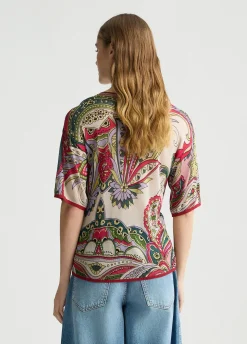 Liu Jo Camiseta de punto estampada-Mujer Cárdigans Y Jerséis