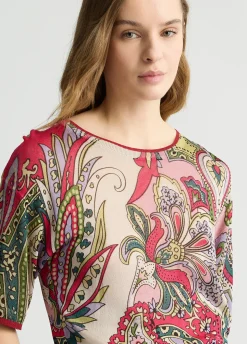 Liu Jo Camiseta de punto estampada-Mujer Cárdigans Y Jerséis