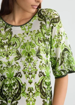 Liu Jo Camiseta de punto estampada-Mujer Cárdigans Y Jerséis