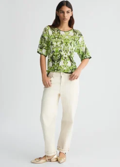 Liu Jo Camiseta de punto estampada-Mujer Cárdigans Y Jerséis